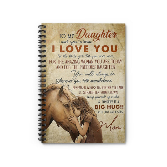 TO MY DAUGHTER BIG HUG FROM MOM AND HORSE-gigapixel