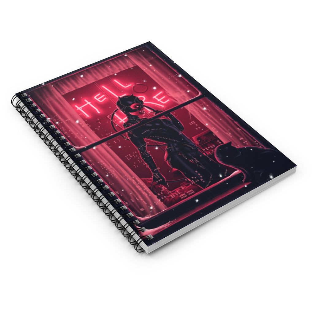 Spiral Notebook Inspirational Quotes Matt Ryan Tobin Cat Woman Variant Miss Kitty Batman Returns Family Friend Gift Perfect Happy Birthday