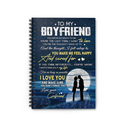 Spiral Notebook TO MY BOYFRIEND YOU MEAN SO MUCH TO ME - PRINT POSTER WALL ART HOME DECOR-gigapixel