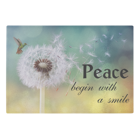 peace begin ưith a smile