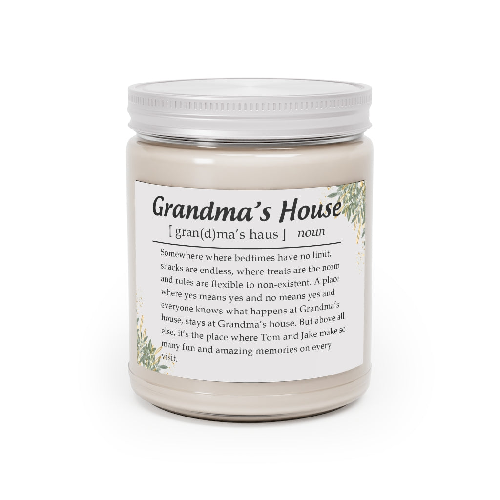 Grandma's House Personalised Funny Definition Candle