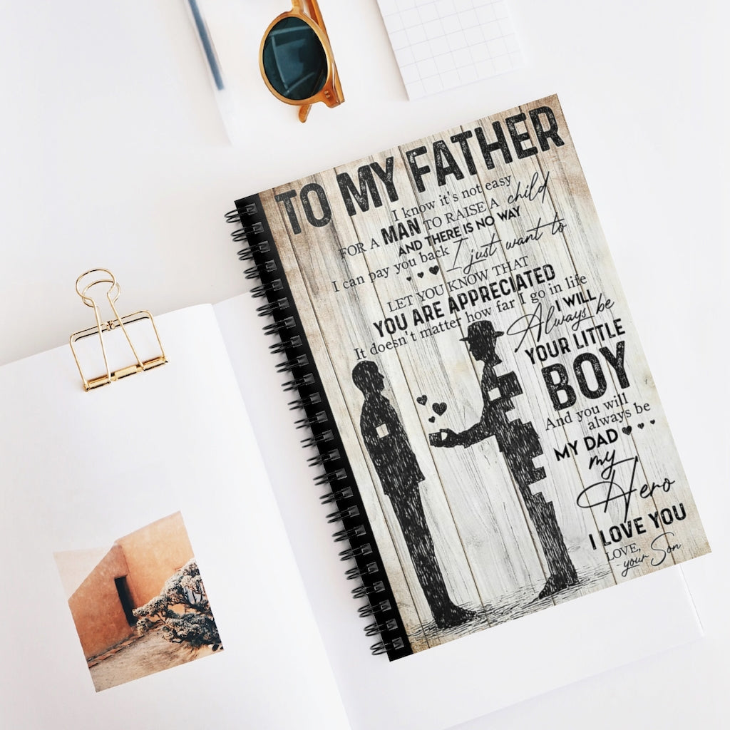 TO MY FATHER FROM SON PRINT POSTER WALL ART HOME DECOR-gigapixel