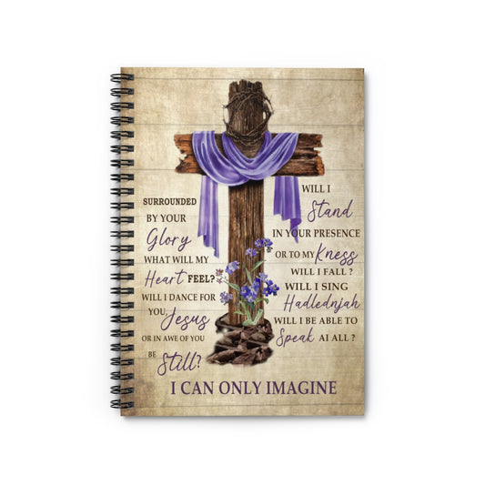 Spiral Notebook Ruled Line Hummingbird Surrounded by Your Glory I Can Only Imagine Gift Ideas Baby Journal Keepsake Spiral Notebook Gift On Birthday