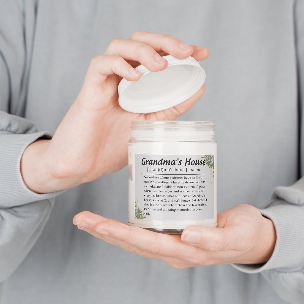 Grandma's House Personalised Funny Definition Candle