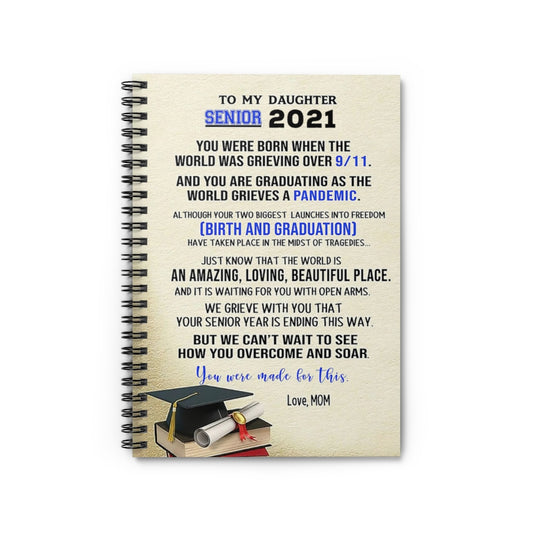 Spiral Notebook TO MY DAUGHTER SENIOR 2020 FROM MOM-gigapixel