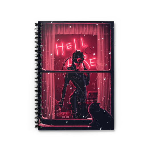 Spiral Notebook Inspirational Quotes Matt Ryan Tobin Cat Woman Variant Miss Kitty Batman Returns Family Friend Gift Perfect Happy Birthday