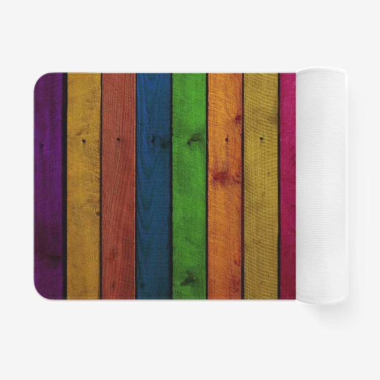 Colorful wood