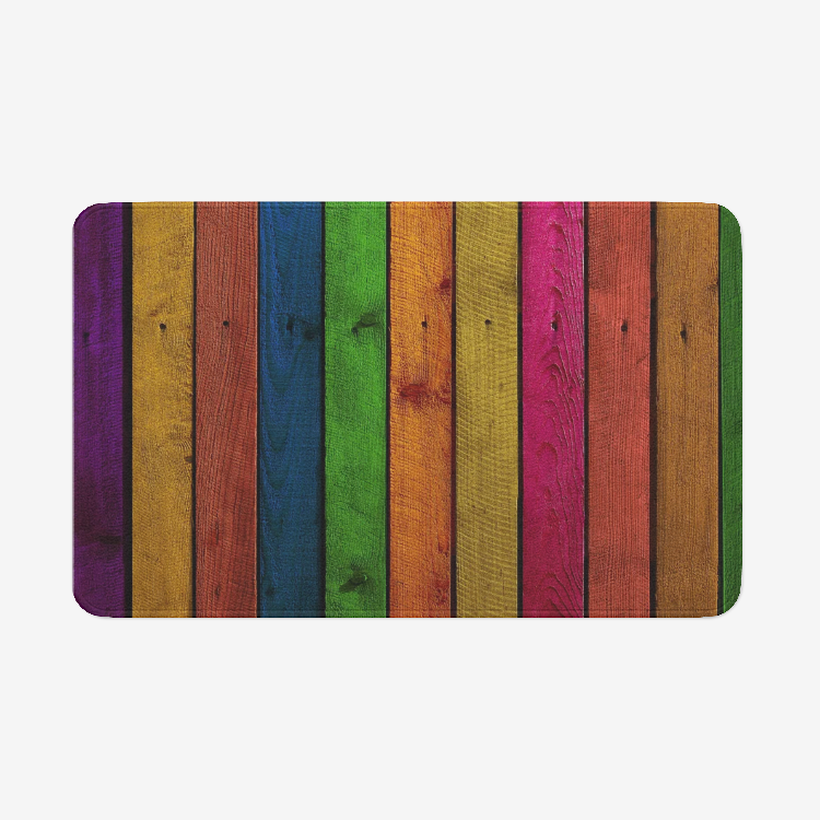 Colorful wood