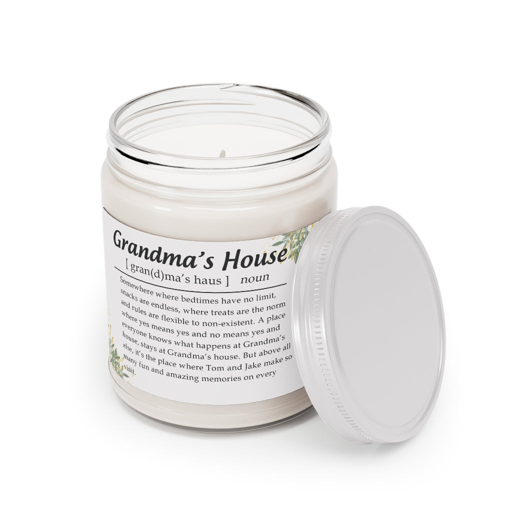 Grandma's House Personalised Funny Definition Candle
