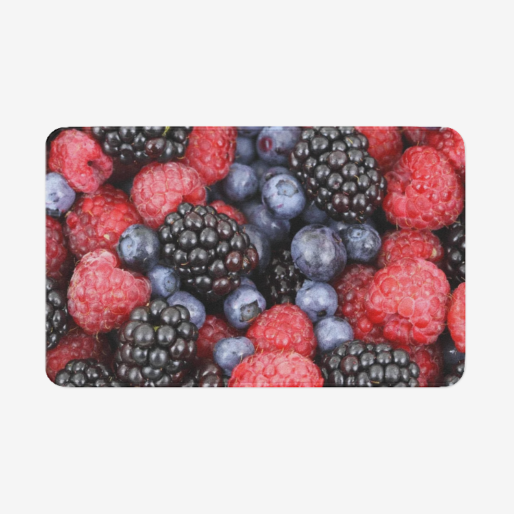 Blueberry and  Raspberries