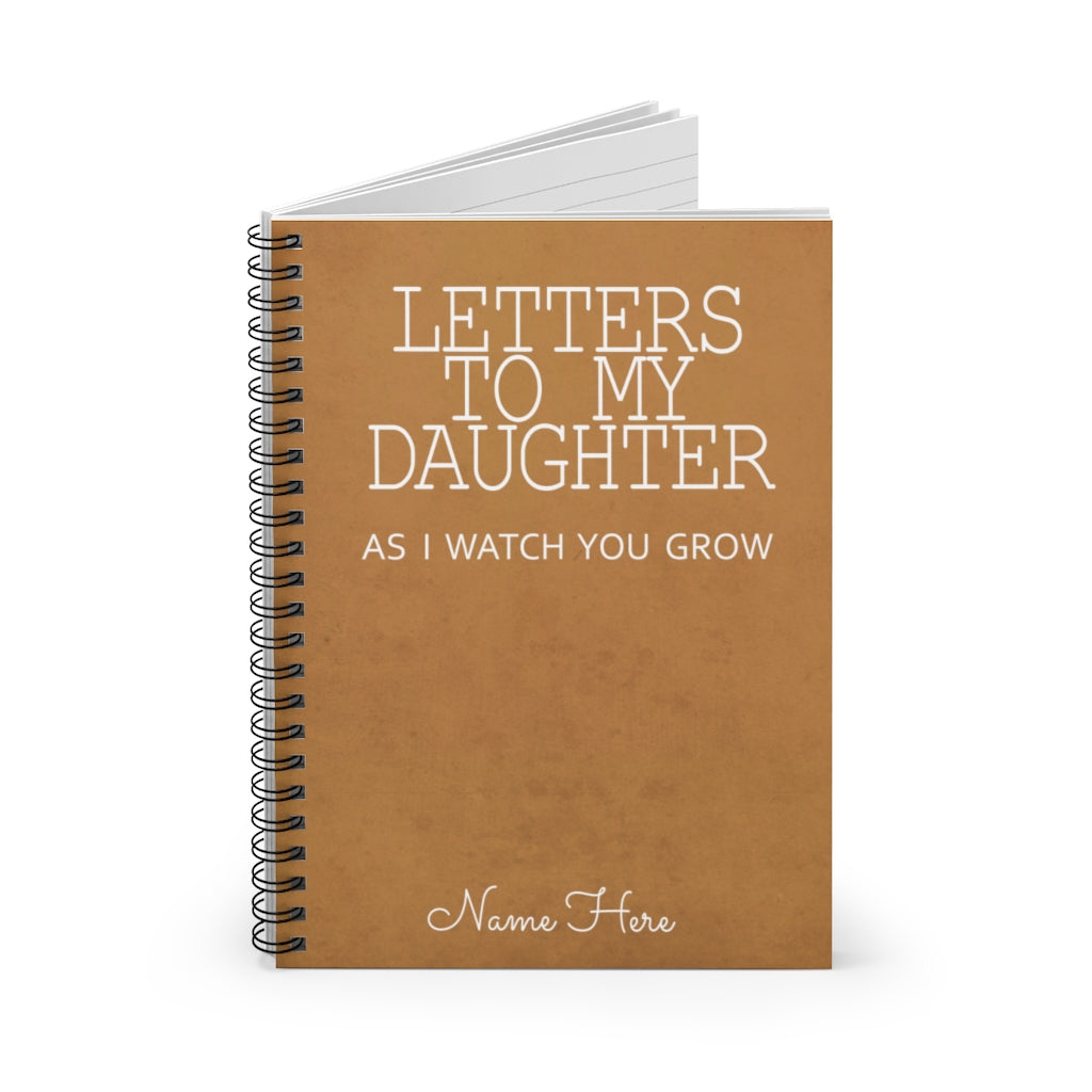 Personalised Gift, Stationery Gift, Personalised Notebook, New Baby, Baby Shower, Mum Gift, New Parents, Gift Ideas, Baby Journal, Keepsake Spiral Notebook - Ruled Line