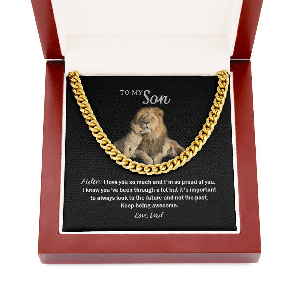 A.J. Loyacano Aiden Son Custom Chain