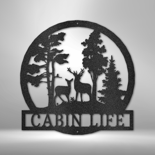 Deer in the Woods