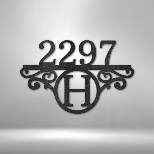 Initial Address Monogram