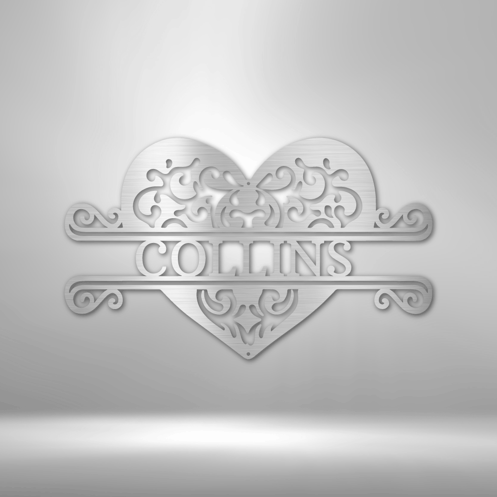 Fancy Heart Monogram
