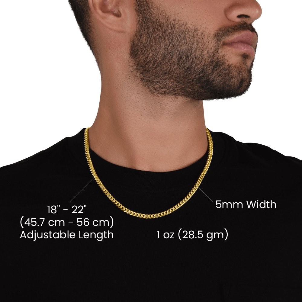 man120821-07 Cuban Link Chain