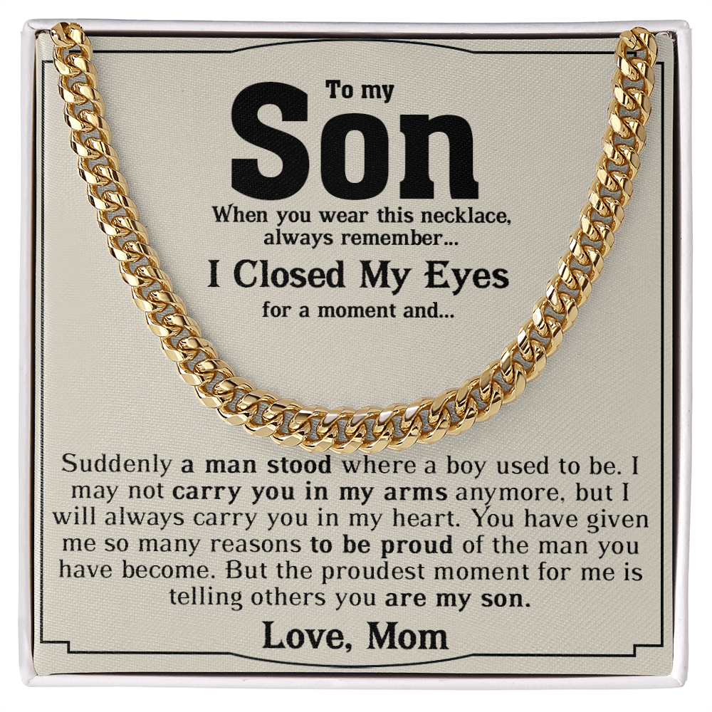 Son2508211-2 Cuban Link Chain