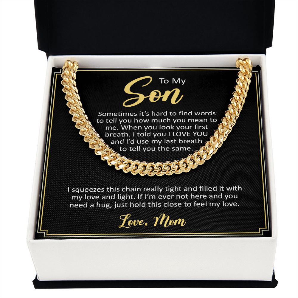 Son2508211-4 Cuban Link Chain