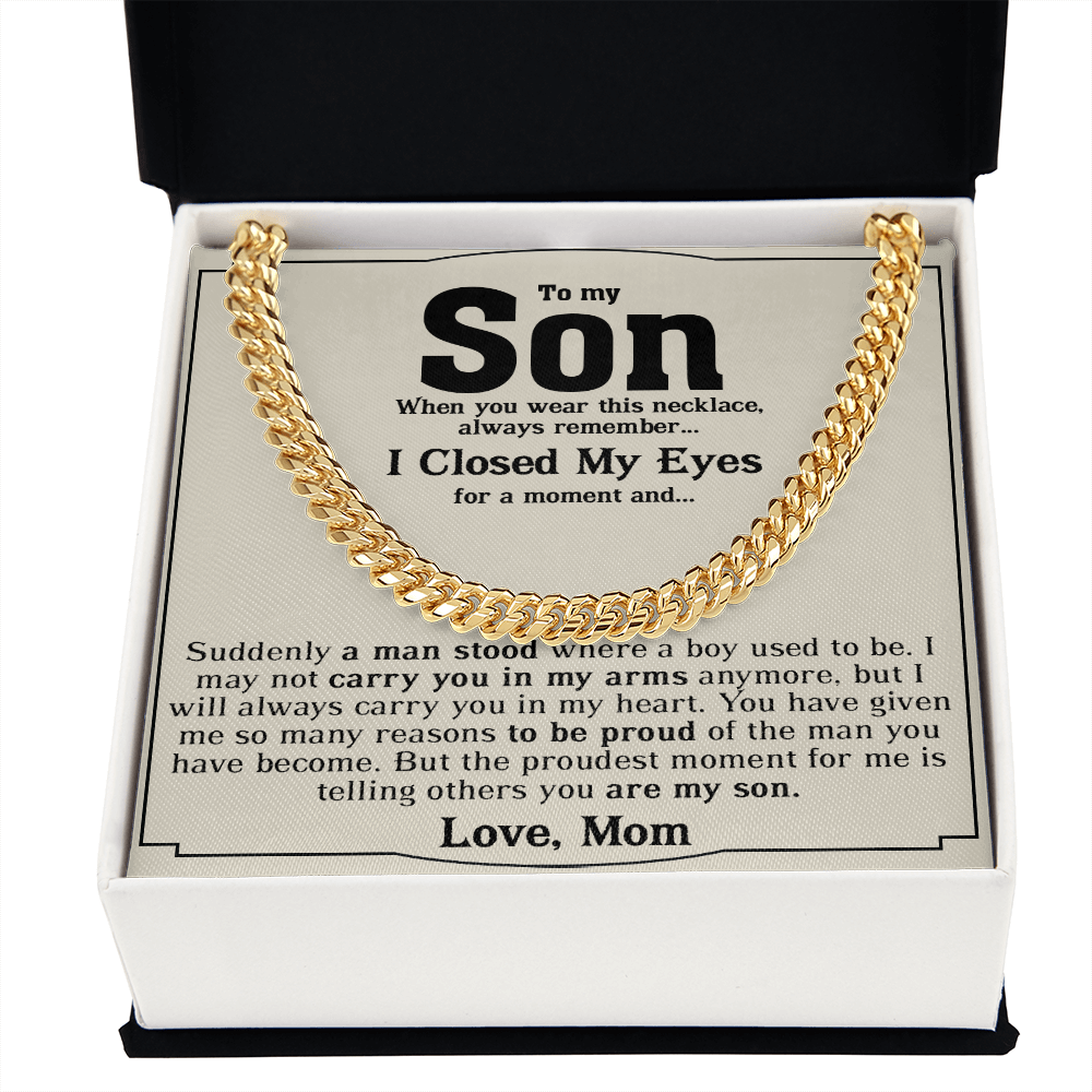 Son2508211-2 Cuban Link Chain