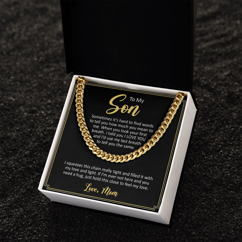 Son2508211-4 Cuban Link Chain