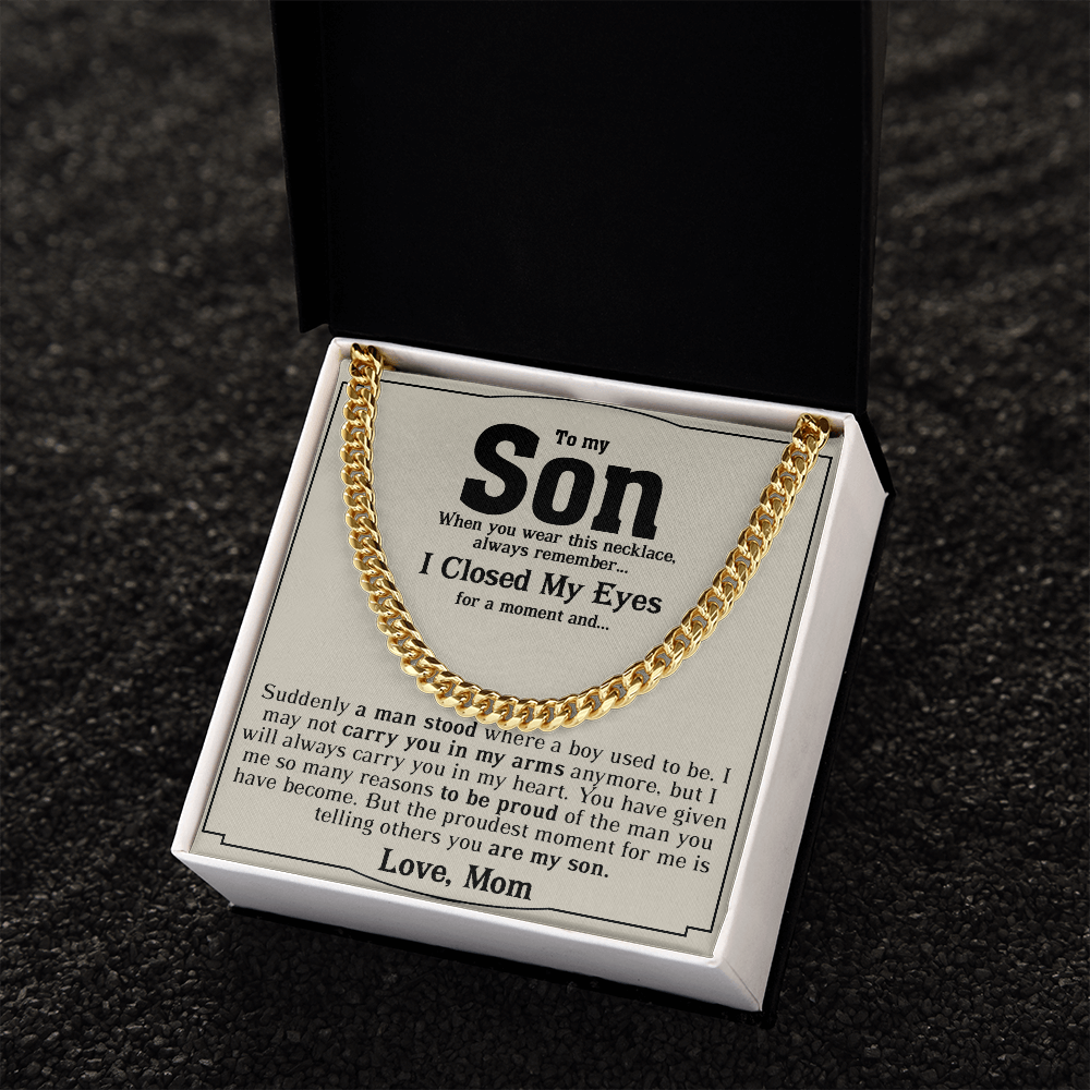 Son2508211-2 Cuban Link Chain