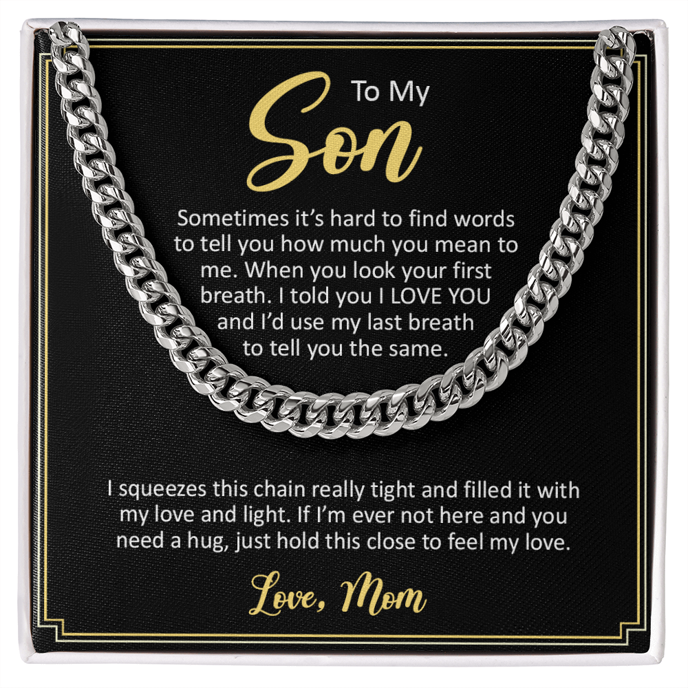 Son2508211-4 Cuban Link Chain