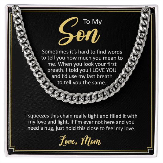 Son2508211-4 Cuban Link Chain