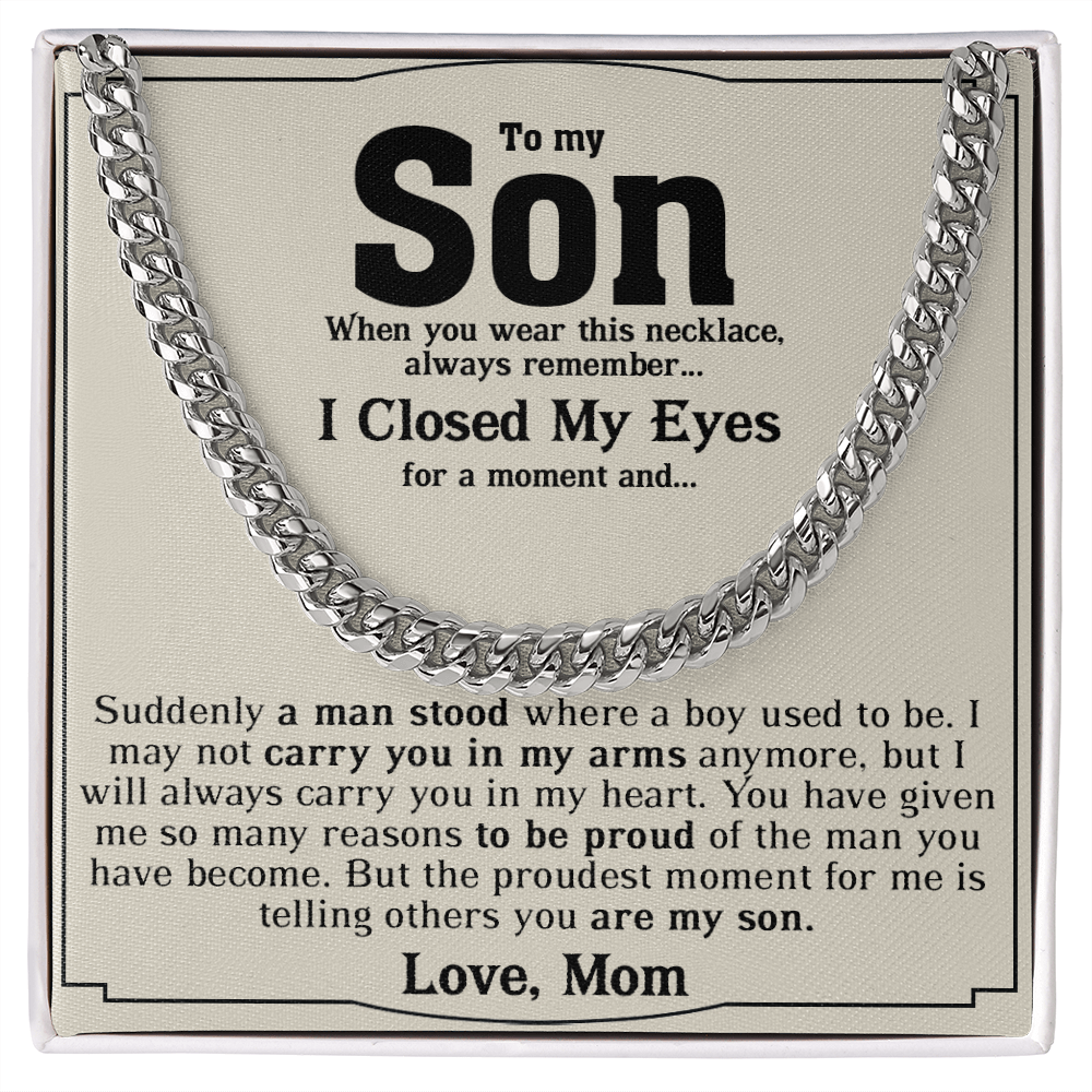Son2508211-2 Cuban Link Chain