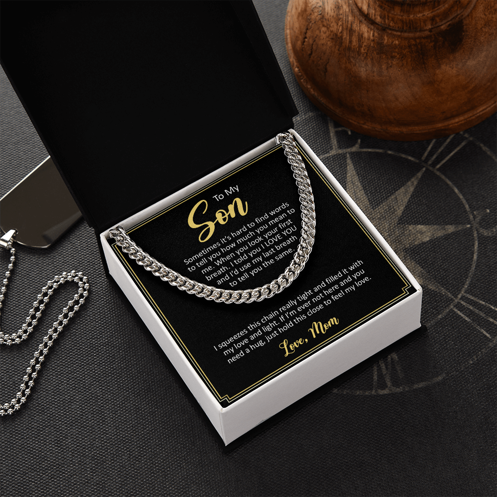 Son2508211-4 Cuban Link Chain