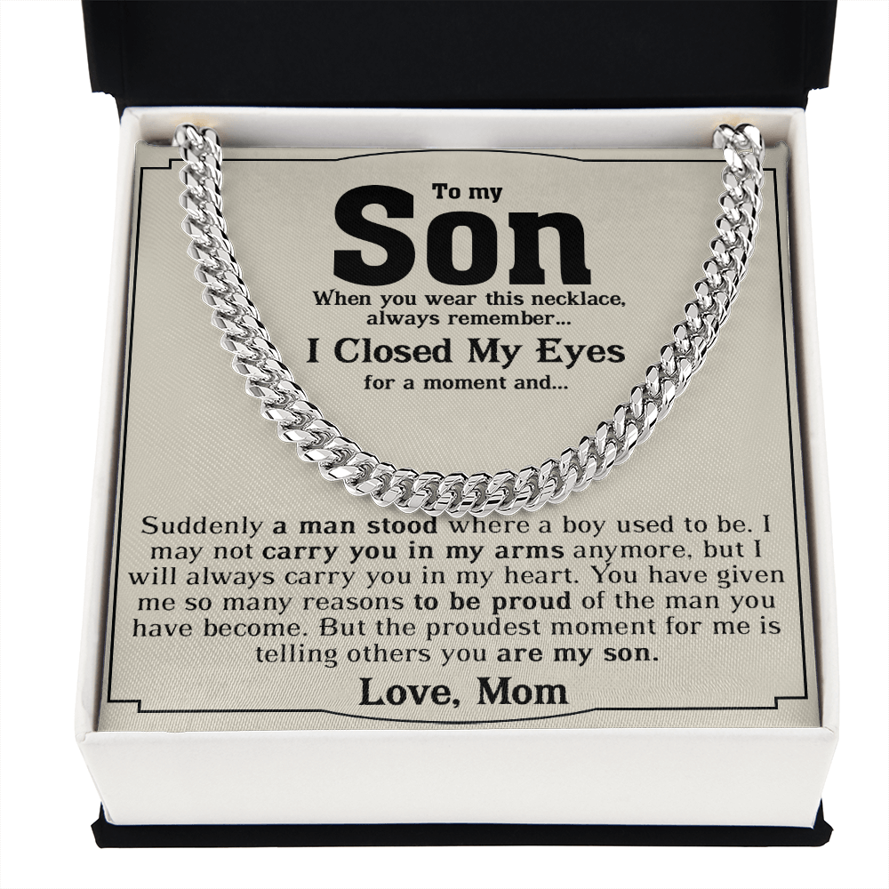 Son2508211-2 Cuban Link Chain