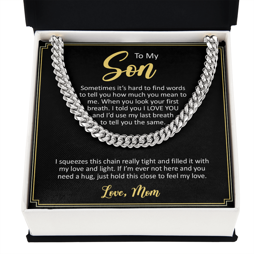 Son2508211-4 Cuban Link Chain