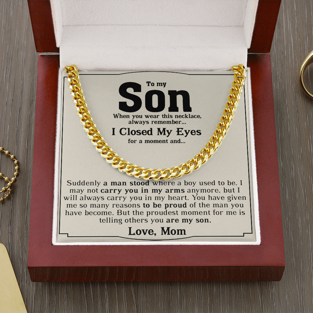 Son2508211-2 Cuban Link Chain