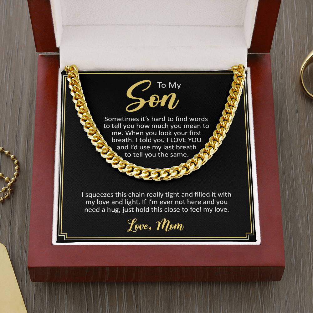 Son2508211-4 Cuban Link Chain