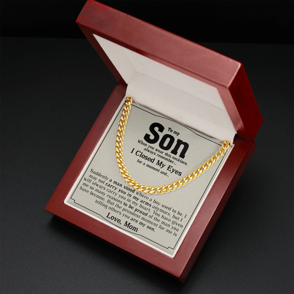 Son2508211-2 Cuban Link Chain