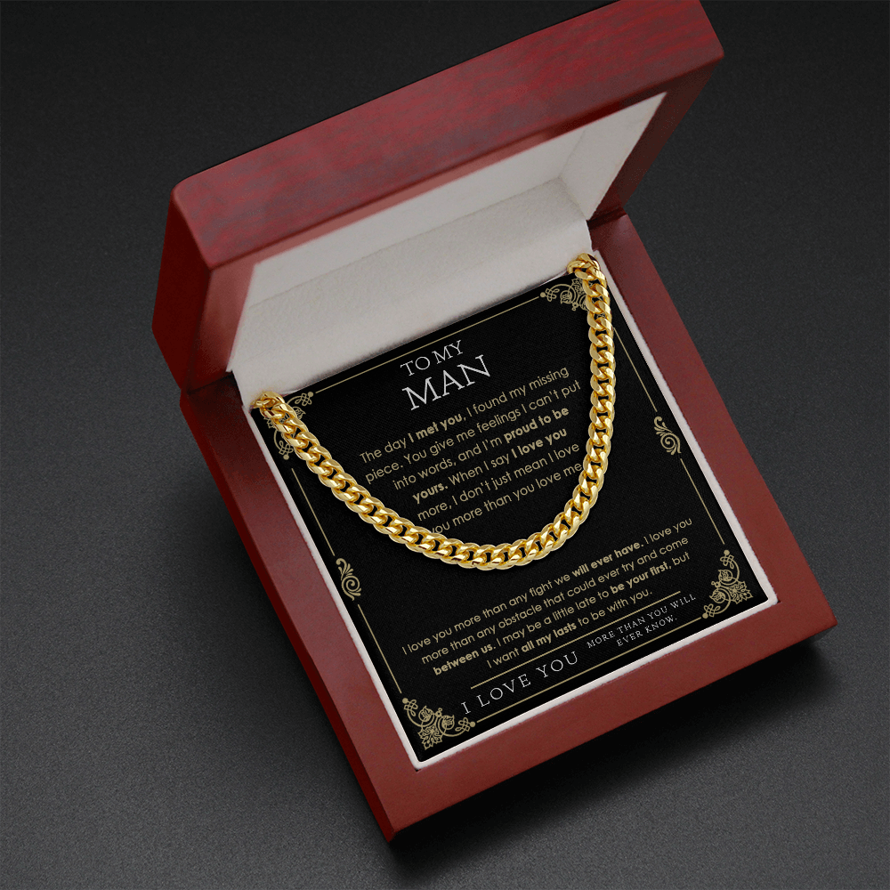 man120821-07 Cuban Link Chain