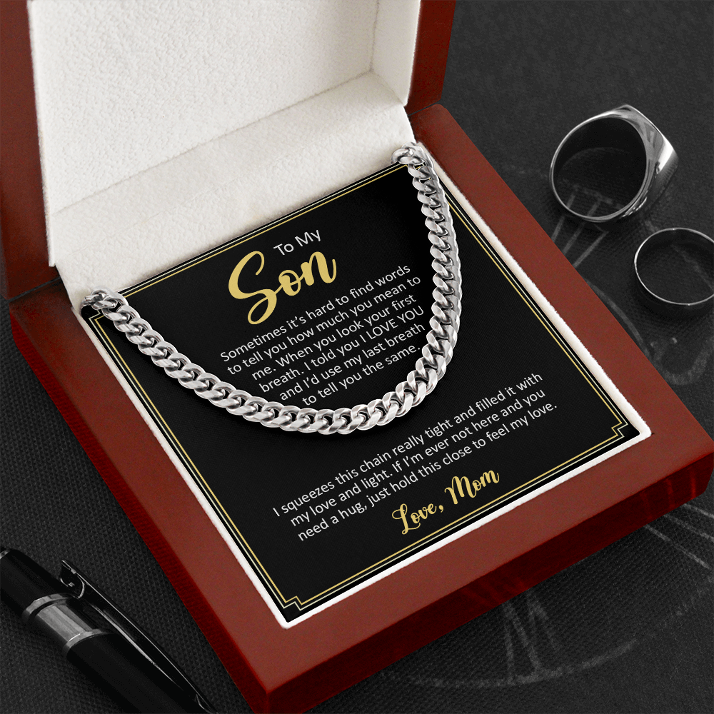 Son2508211-4 Cuban Link Chain