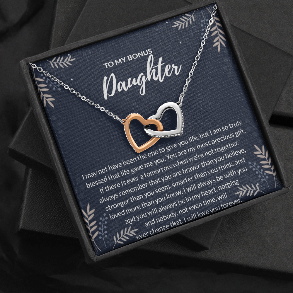 Bonus daughter mau quote dai 2 Mom daughter 2 trai tim necklace Quote 4