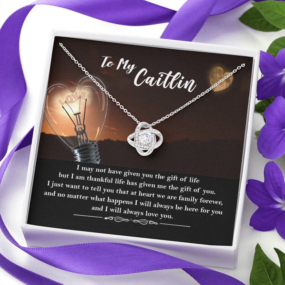 April Banister love knot Caitlin