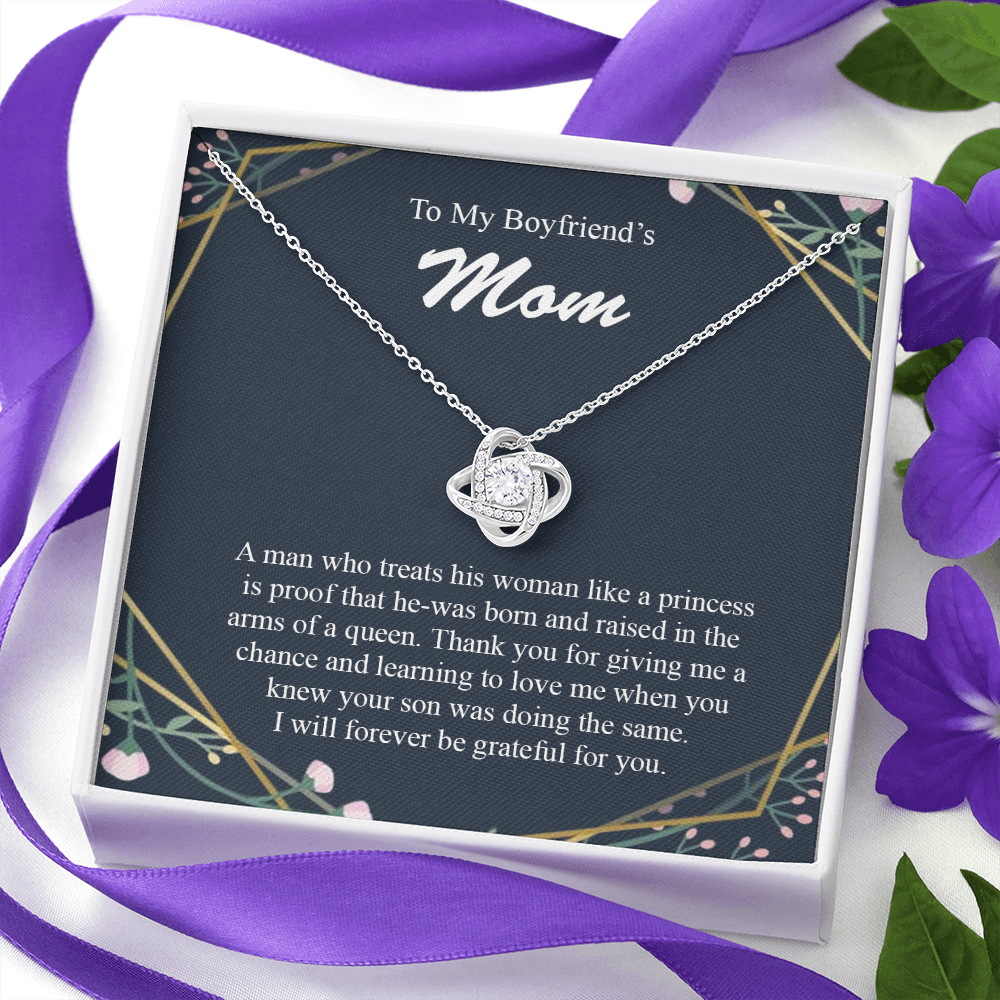 5 The Love Knot To My Boyfriend's Mom Gift