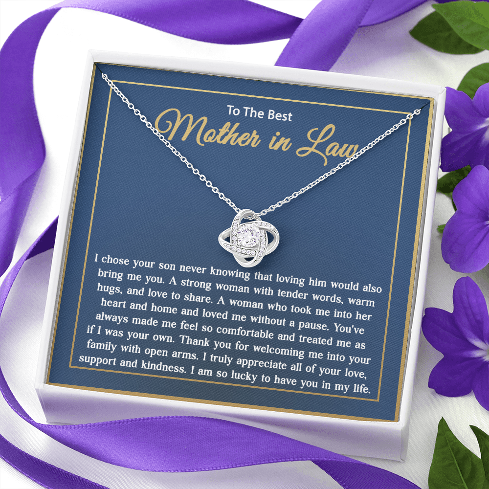 16 The Love Knot To My Boyfriend's Mom Gift