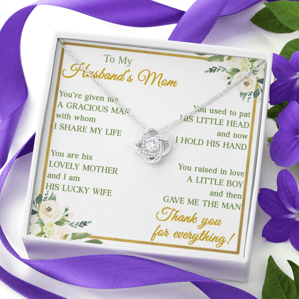 6 The Love Knot To My Boyfriend's Mom Gift