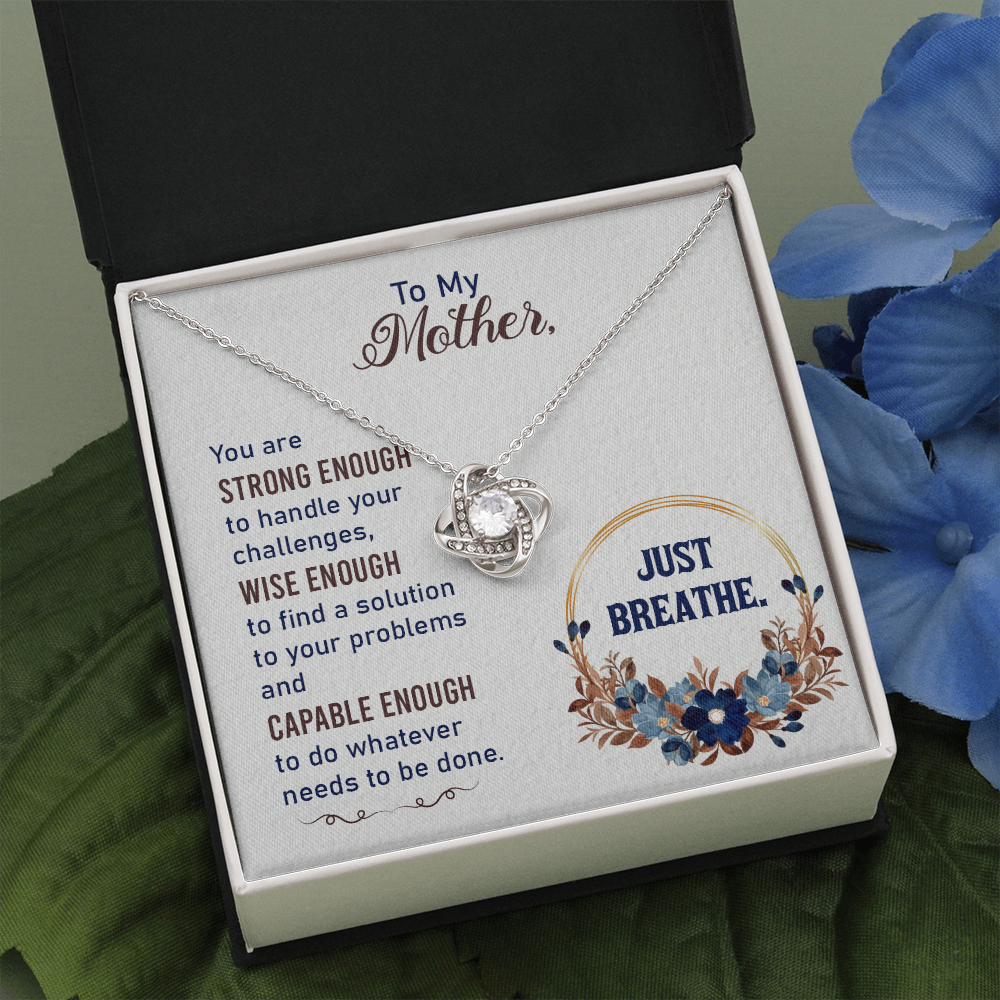 7 Love Knot Necklaces With Box Card 001
