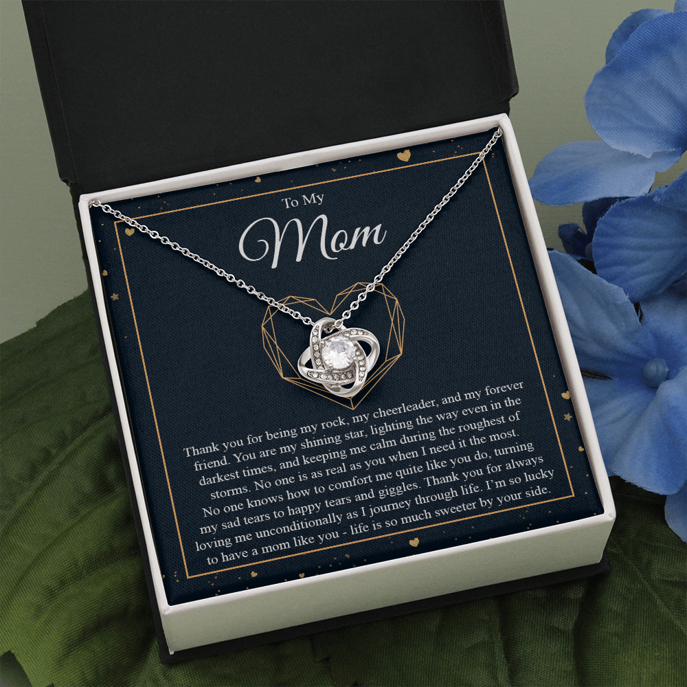 8 Love Knot Necklaces With Box Card 001