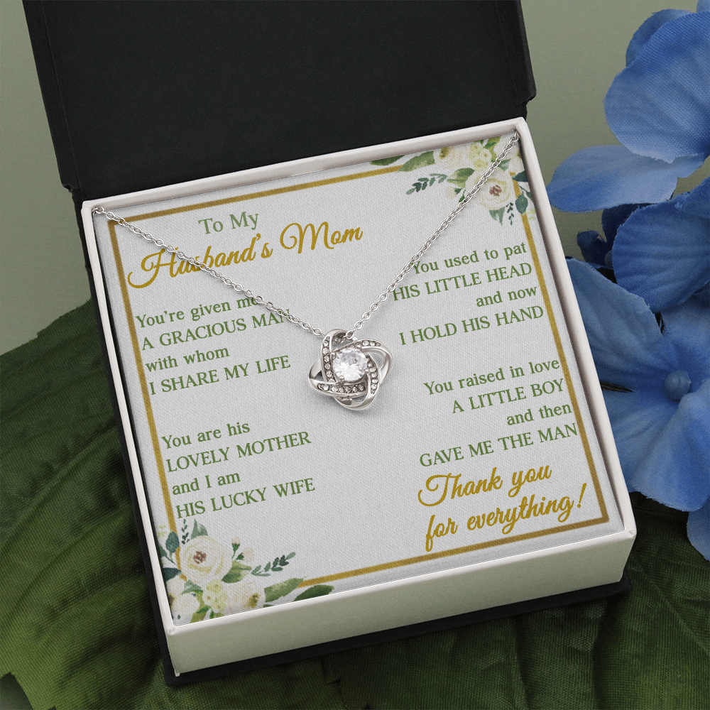 6 The Love Knot To My Boyfriend's Mom Gift