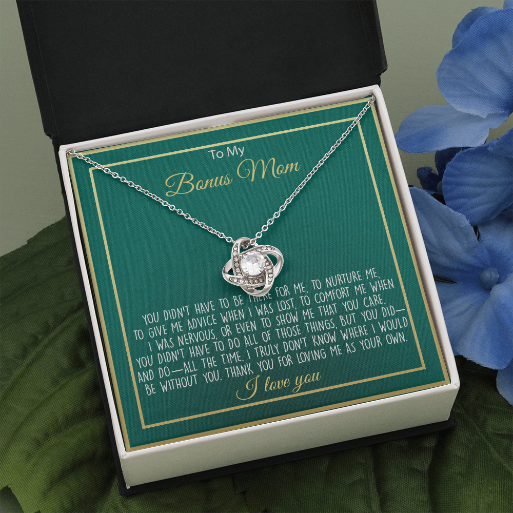 6 Love Knot Necklaces With Box Card 001