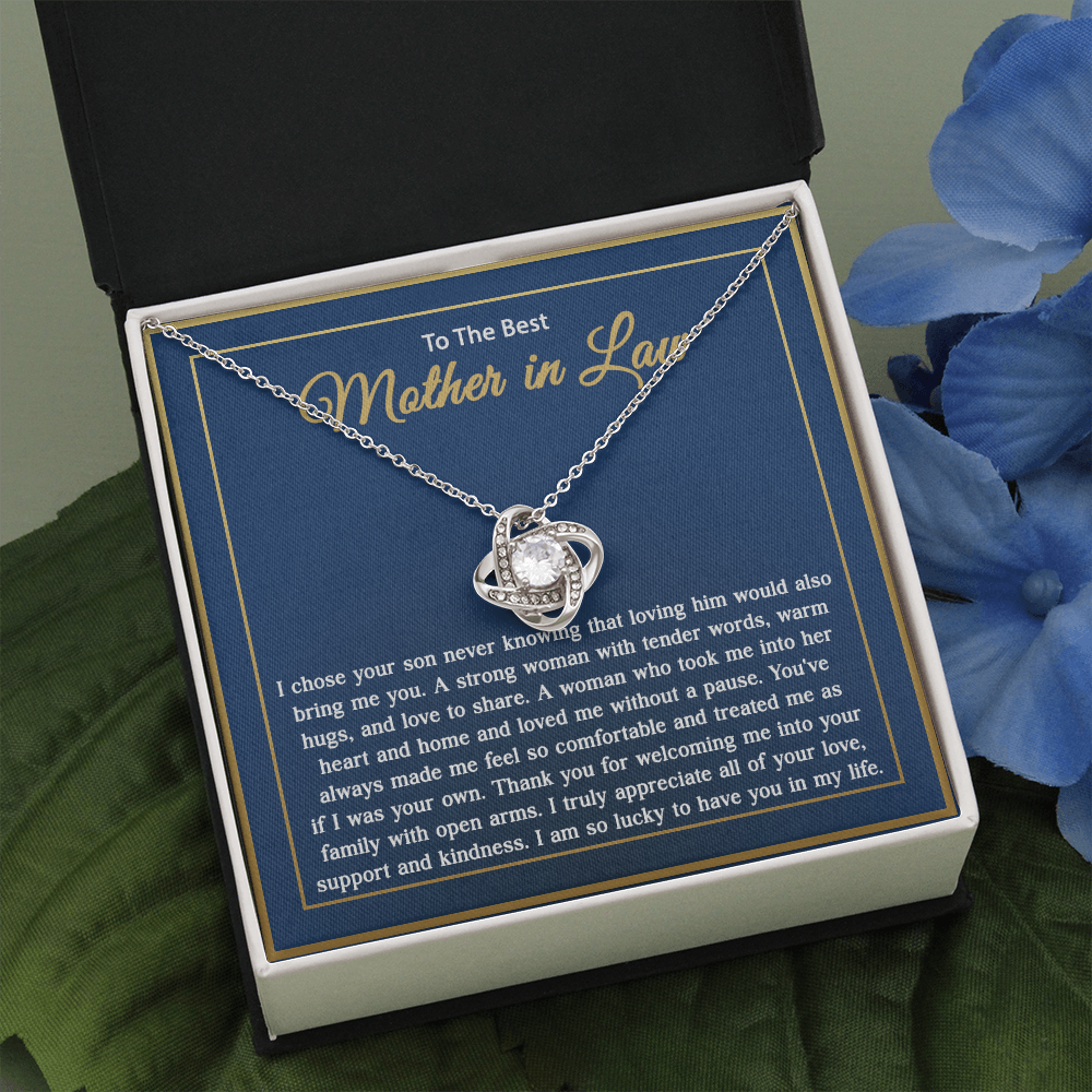 16 The Love Knot To My Boyfriend's Mom Gift