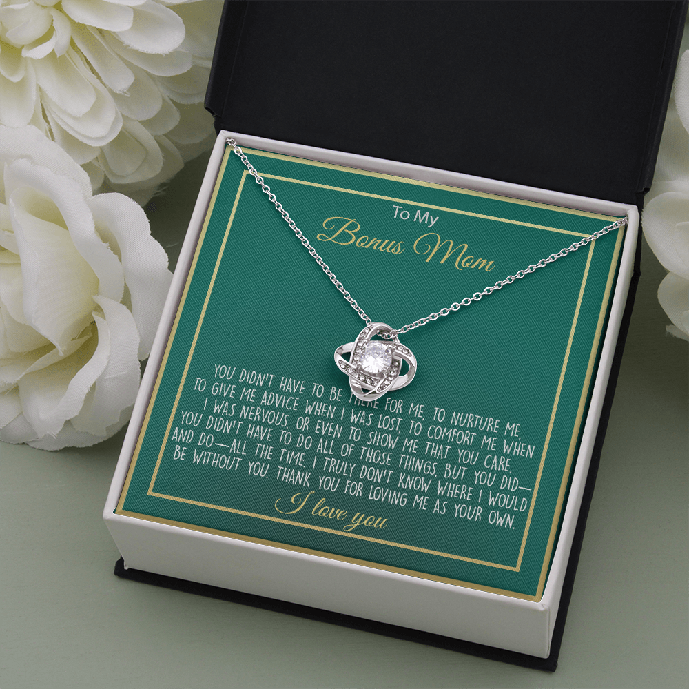 6 Love Knot Necklaces With Box Card 001