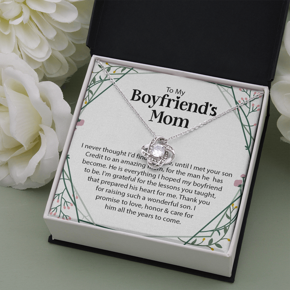 2 The Love Knot To My Boyfriend's Mom Gift