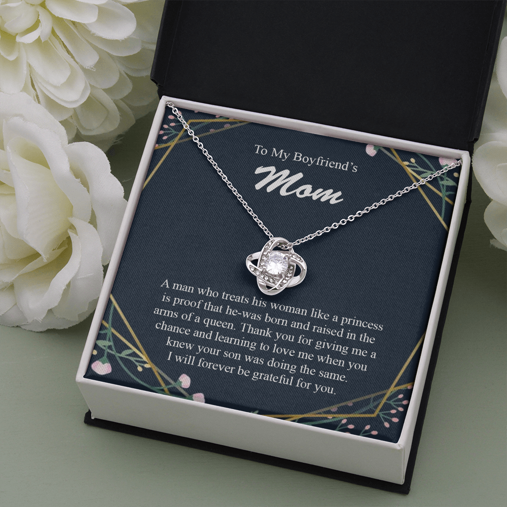 5 The Love Knot To My Boyfriend's Mom Gift