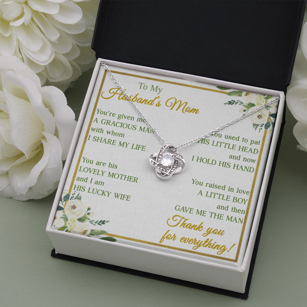 6 The Love Knot To My Boyfriend's Mom Gift